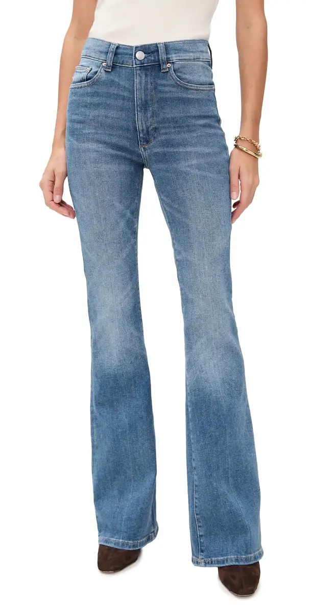 DL1961 Bridget Bootcut High Rise Instasculpt Jeans Spring Creek (DL Airbrushed) | Image 1 DL1961 Bridget Bootcut High Rise Instasculpt Jeans Spring Creek (DL Airbrushed) | Image 1