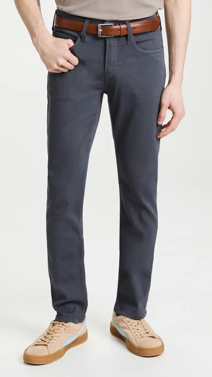 PAIGE Lennox Transcend Slim Jeans Pewter Stone | Thumbnail 2 PAIGE Lennox Transcend Slim Jeans Pewter Stone | Thumbnail 2