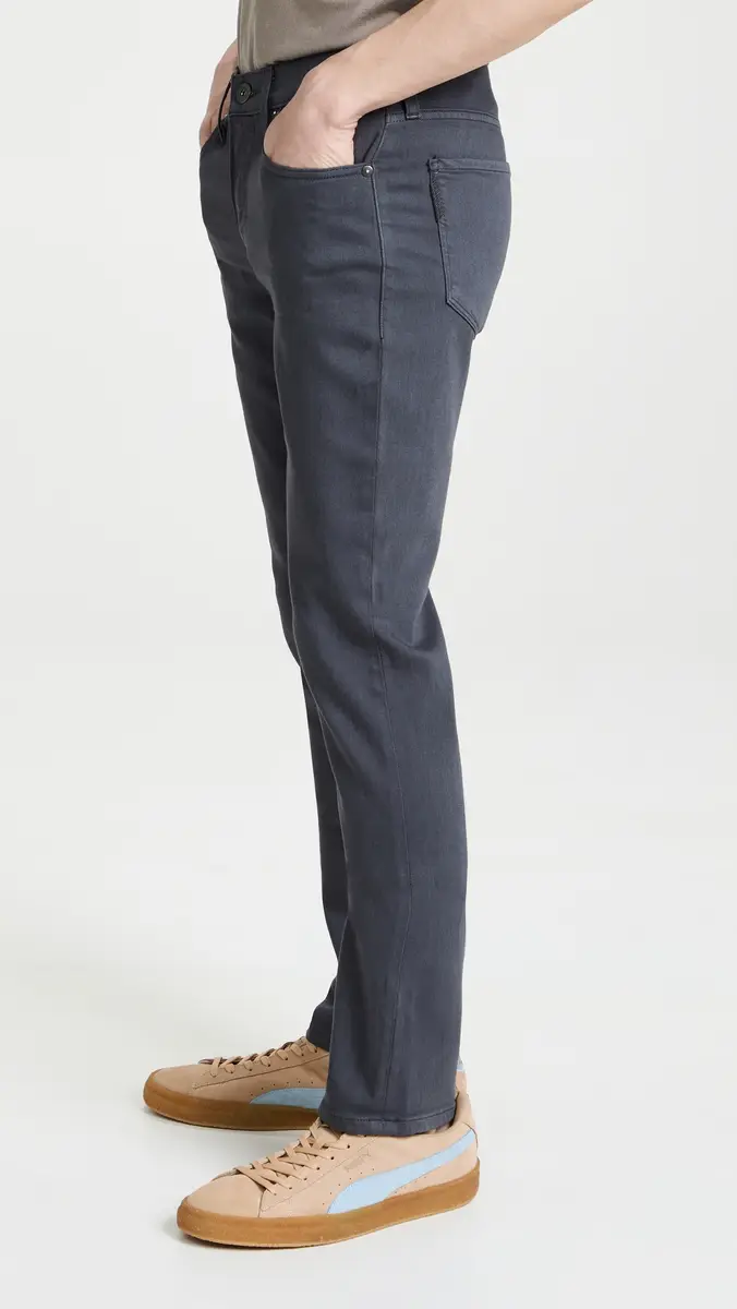 PAIGE Lennox Transcend Slim Jeans Pewter Stone | Thumbnail 4 PAIGE Lennox Transcend Slim Jeans Pewter Stone | Thumbnail 4