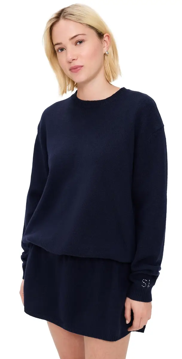 Kazia Knit Dress Navy