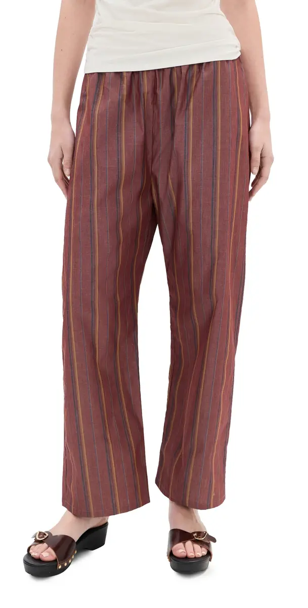 Kelsey Pants Rust Stripe Kelsey Pants Rust Stripe