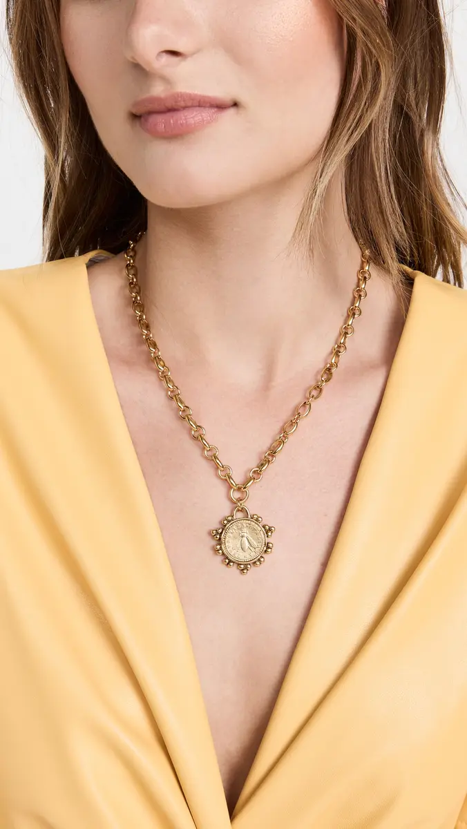 Brinker + Eliza Bea Necklace Gold One Size | Thumbnail 3
