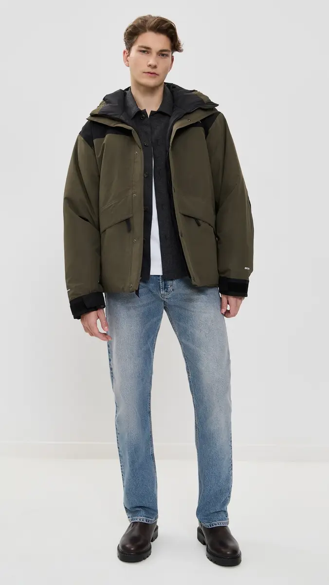 The North Face Mountain Down Jacket New Taupe Green/TNF Black | Thumbnail 5 The North Face Mountain Down Jacket New Taupe Green/TNF Black | Thumbnail 5