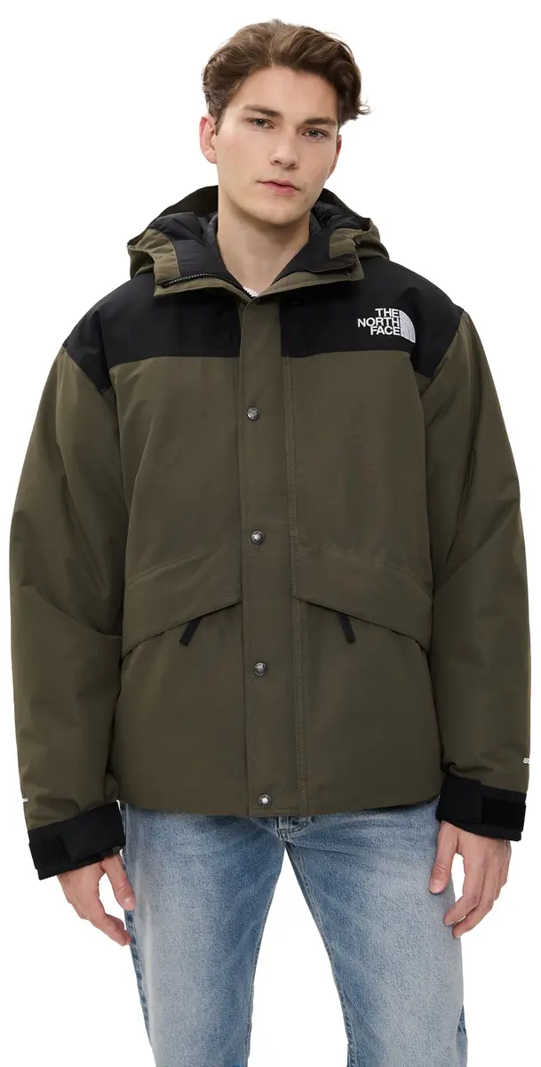 The North Face Mountain Down Jacket New Taupe Green/TNF Black | Image 1 The North Face Mountain Down Jacket New Taupe Green/TNF Black | Image 1