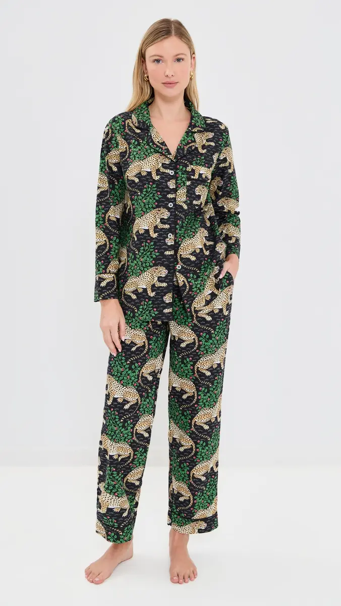 Printfresh Bagheera Long PJ Set | Thumbnail 2 Printfresh Bagheera Long PJ Set | Thumbnail 2