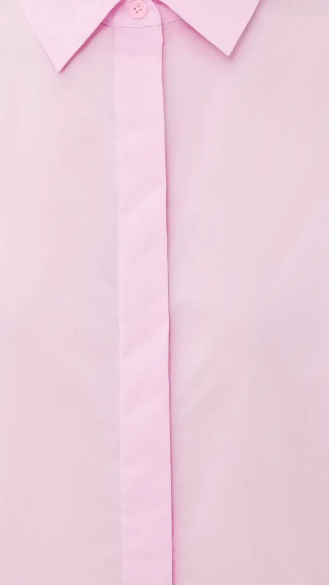 Simkhai Renata Cropped Button Down Shirt | Thumbnail 6