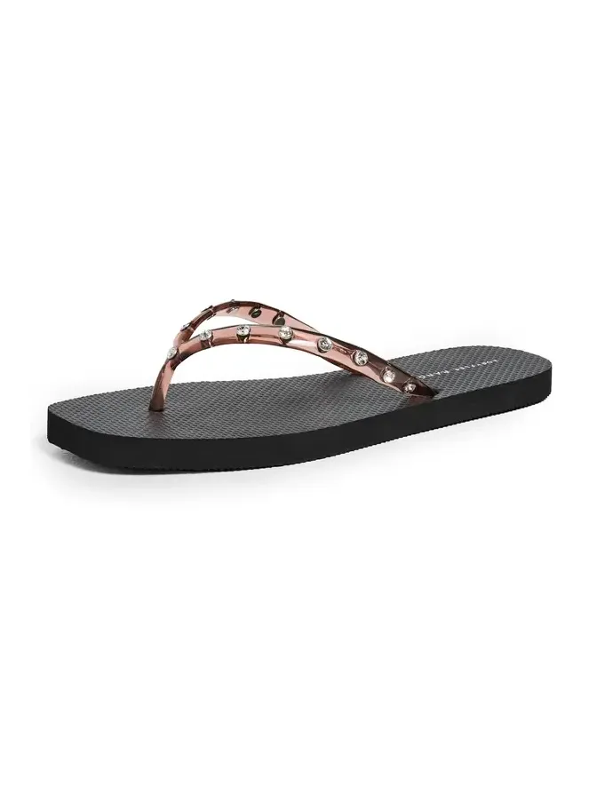 Taryn Crystal Jelly Flip Flops Taryn Crystal Jelly Flip Flops