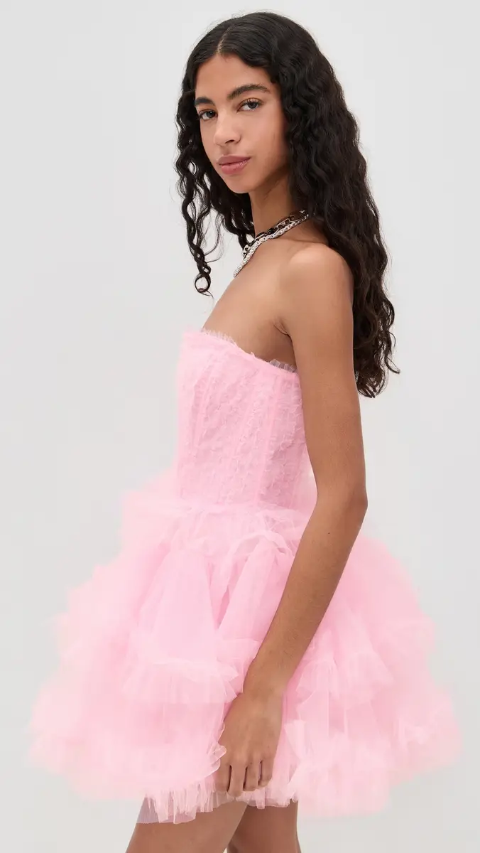 AKNVAS Edel Tulle Dress Pink | Thumbnail 4 AKNVAS Edel Tulle Dress Pink | Thumbnail 4
