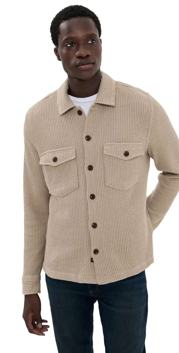 RAILS Wells Shirt Jacket Barley | Image 1 RAILS Wells Shirt Jacket Barley | Image 1