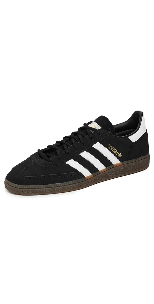adidas Handball Spezial Sneakers Core Black/Cloud White/Gum | Image 1 adidas Handball Spezial Sneakers Core Black/Cloud White/Gum | Image 1