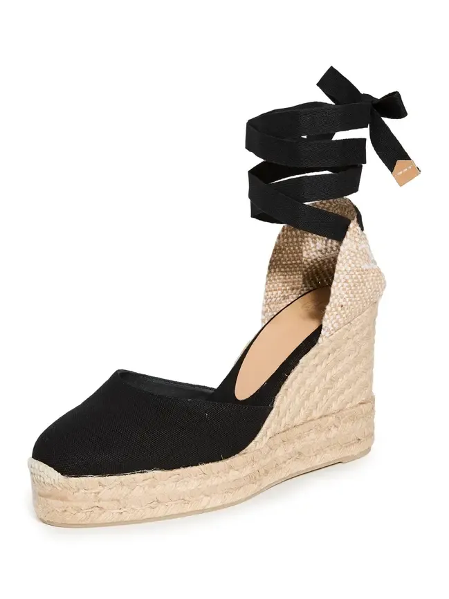 Carina Tall Canvas Espadrilles Carina Tall Canvas Espadrilles