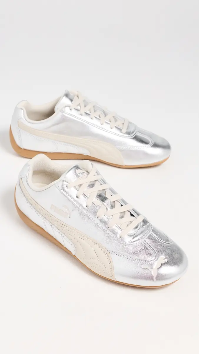 Puma Speedcat Silver Sneakers Alpine Snow/Gum 7 | Thumbnail 5 Puma Speedcat Silver Sneakers Alpine Snow/Gum 7 | Thumbnail 5
