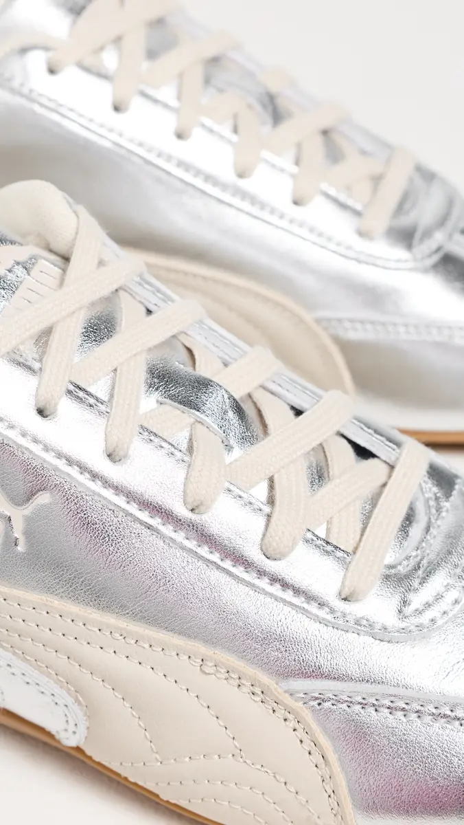 Puma Speedcat Silver Sneakers Alpine Snow/Gum 7 | Thumbnail 6 Puma Speedcat Silver Sneakers Alpine Snow/Gum 7 | Thumbnail 6