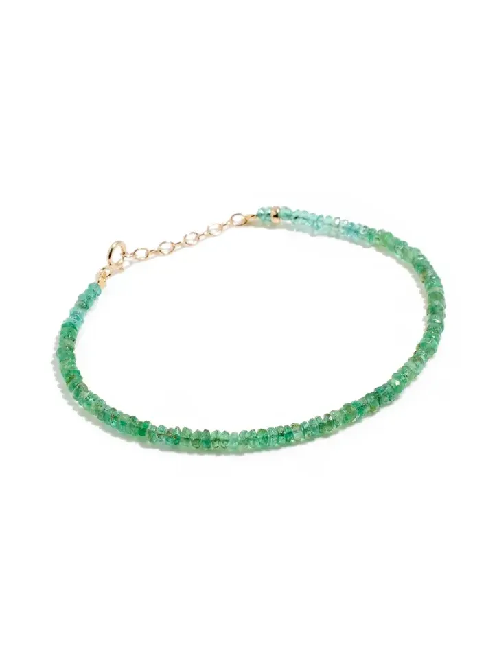 14k May Birthstone Bracelet 14k May Birthstone Bracelet