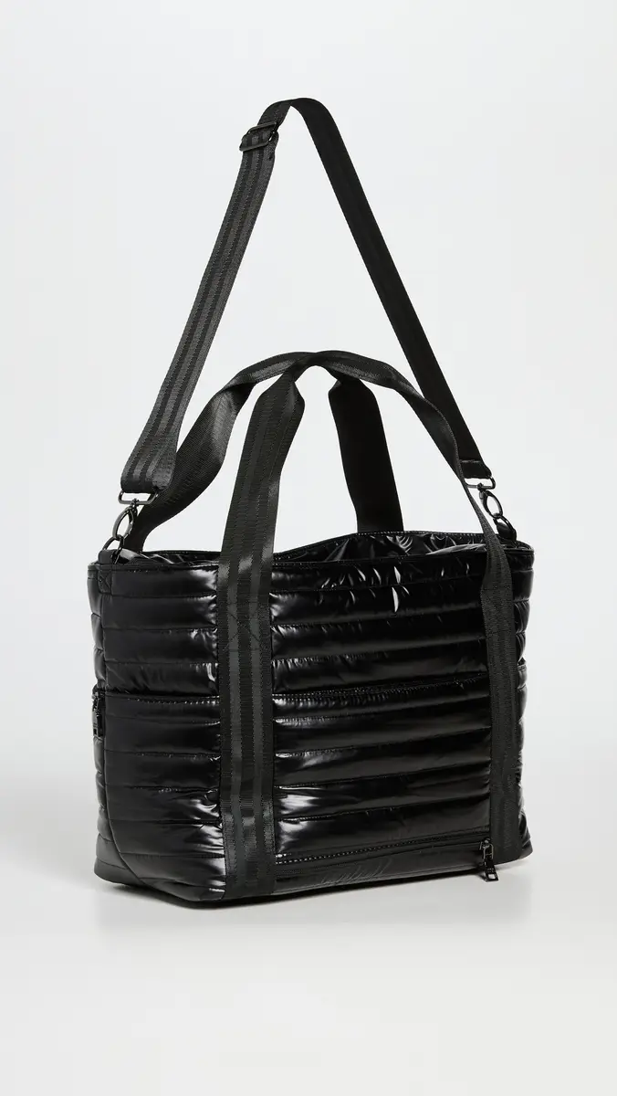 Think Royln Jetset Wingman Tote Pearl Black One Size | Thumbnail 4