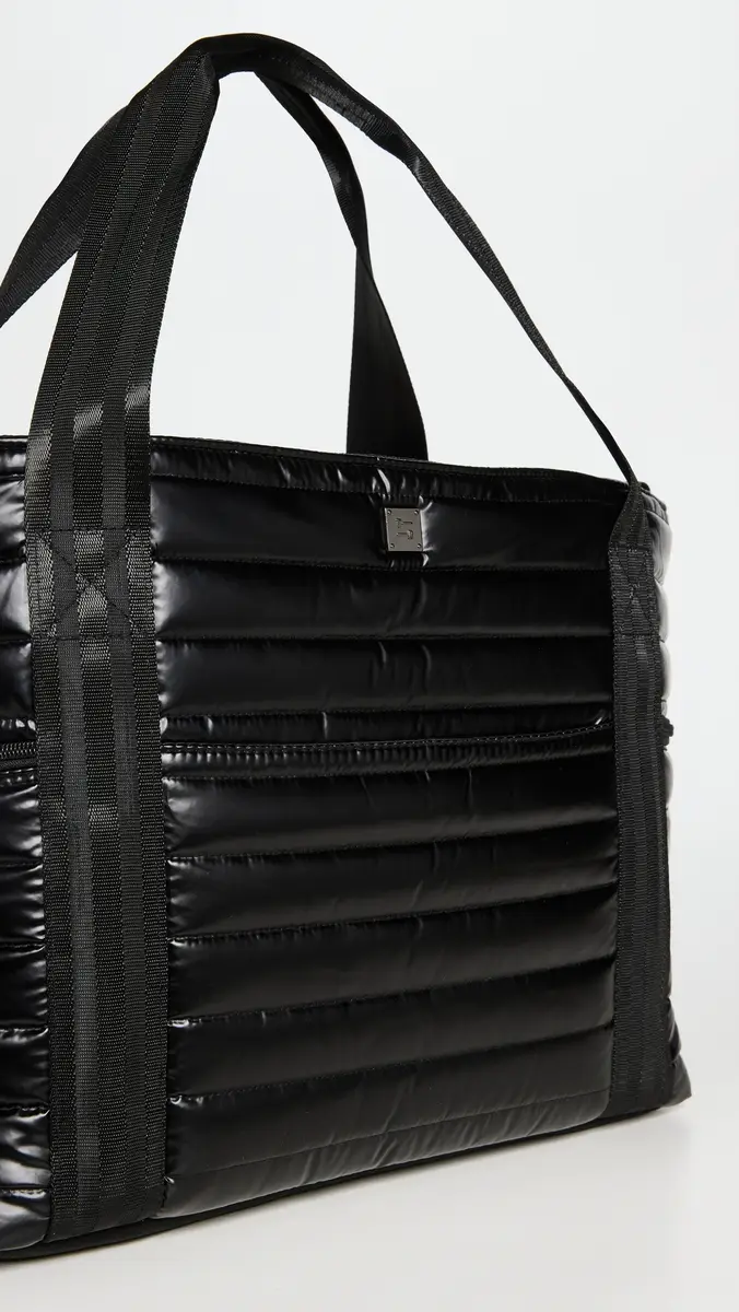 Think Royln Jetset Wingman Tote Pearl Black One Size | Thumbnail 5