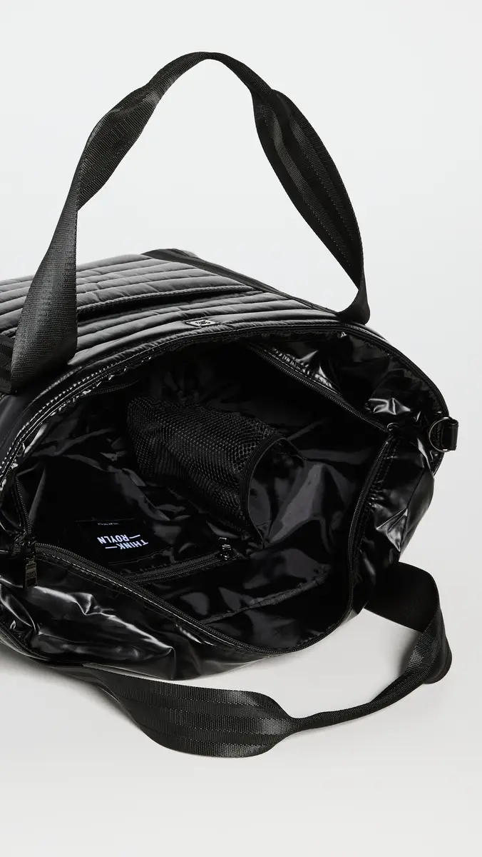 Think Royln Jetset Wingman Tote Pearl Black One Size | Thumbnail 6