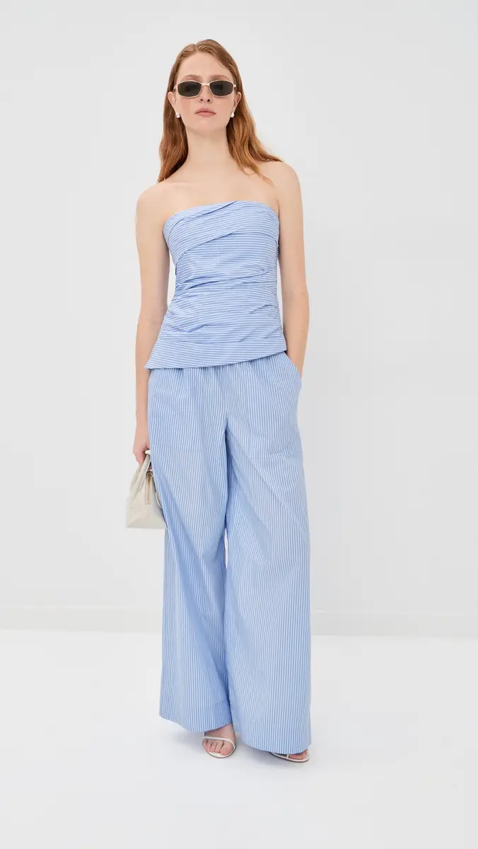 Simkhai Emerson Ruched Bustier Top | Thumbnail 5