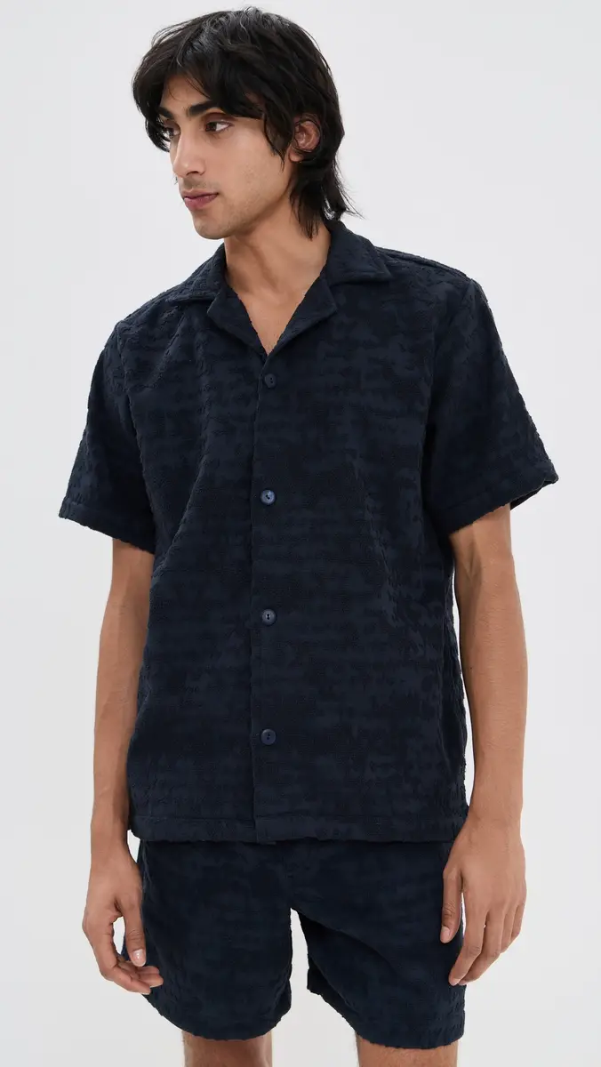 OAS Night Lagoon Cuba Terry Shirt | Thumbnail 2 OAS Night Lagoon Cuba Terry Shirt | Thumbnail 2