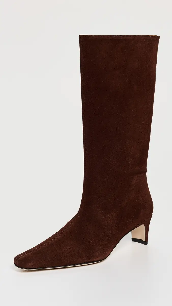 STAUD Midcalf Wally Boots Mahogany | Thumbnail 2 STAUD Midcalf Wally Boots Mahogany | Thumbnail 2