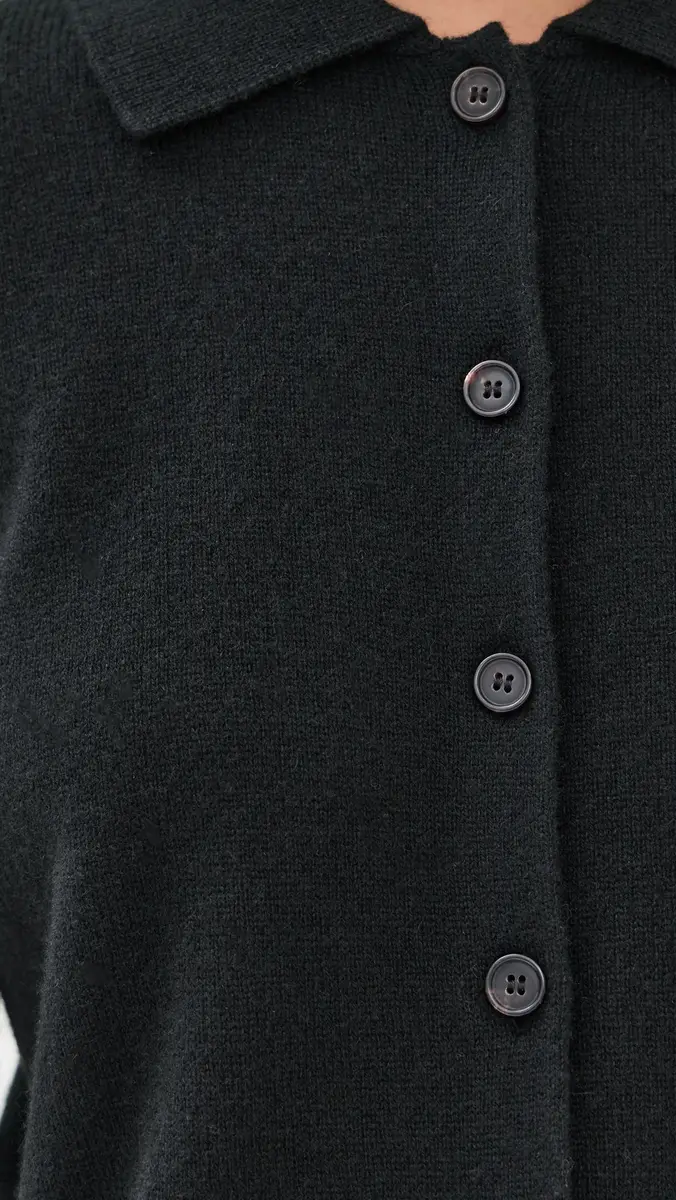 Le Kasha Cashmere Fraga Cardigan Black | Thumbnail 6