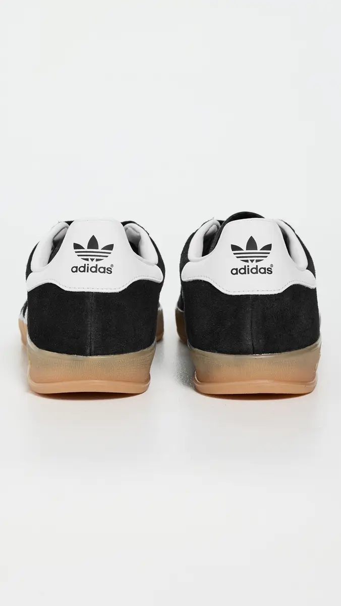 adidas Gazelle Indoor Sneakers Core Black/White | Thumbnail 3