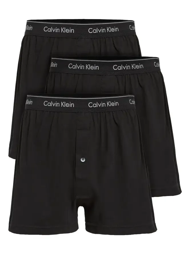 Cotton Classic Fit Knit Boxers 3 Pack Cotton Classic Fit Knit Boxers 3 Pack