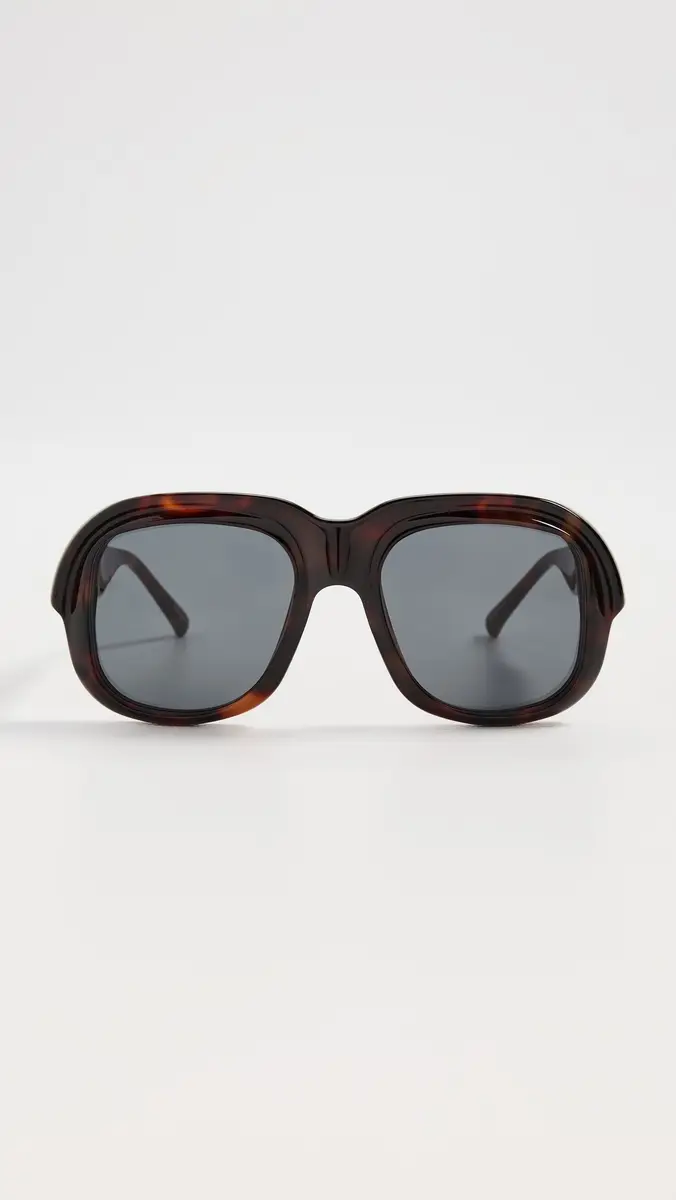 Dries Van Noten Round Sunglasses Tortoiseshell/Gold/Grey One Size | Thumbnail 2 Dries Van Noten Round Sunglasses Tortoiseshell/Gold/Grey One Size | Thumbnail 2