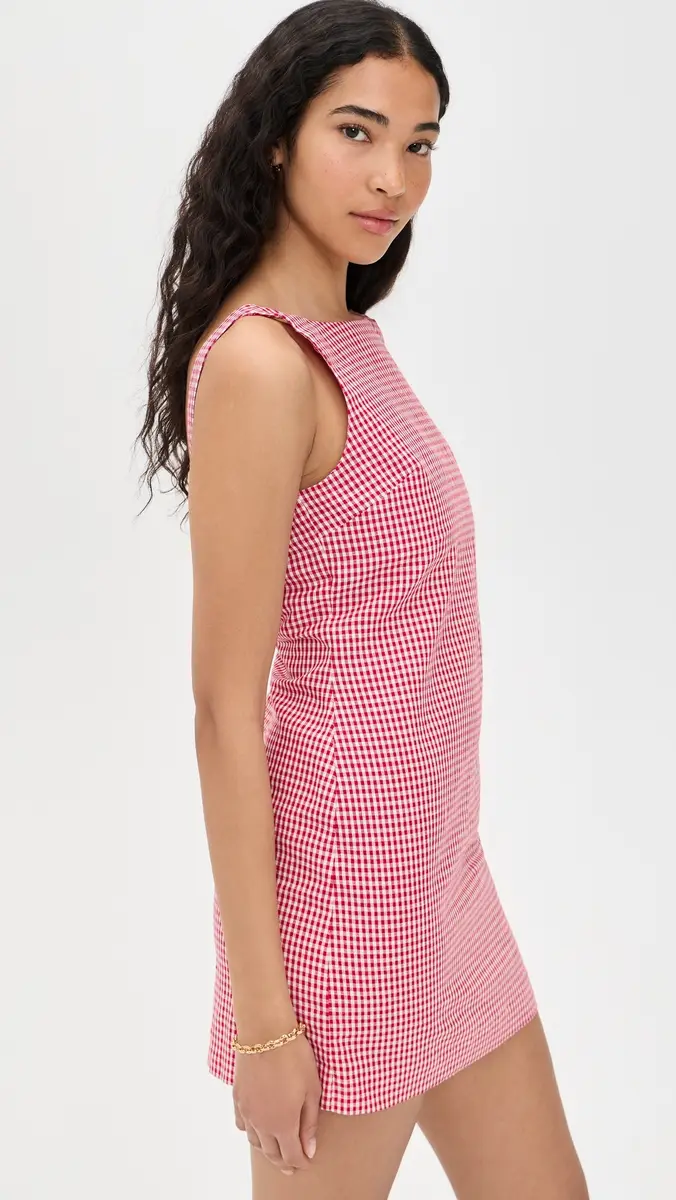 o.p.t o. p.t Jasmine Dress Red Gingham | Thumbnail 4 o.p.t o. p.t Jasmine Dress Red Gingham | Thumbnail 4