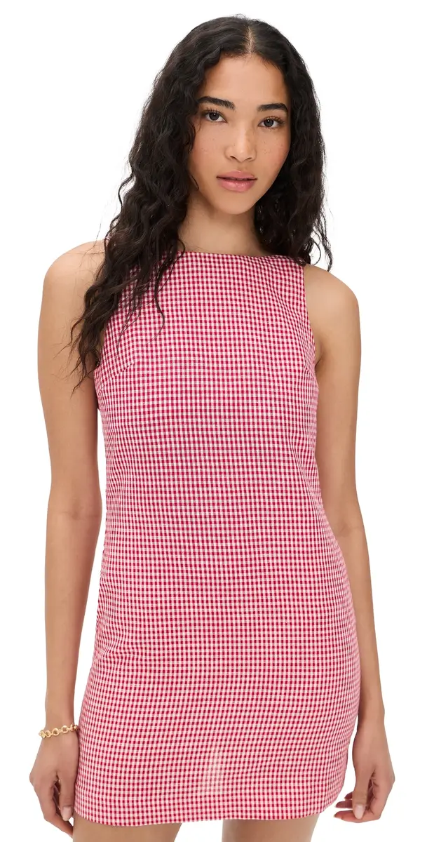 o. p.t Jasmine Dress Red Gingham o. p.t Jasmine Dress Red Gingham