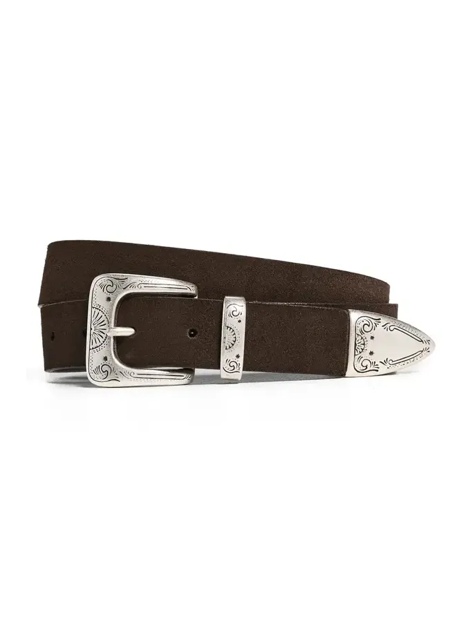 Narrow Casual Suede Belt Narrow Casual Suede Belt