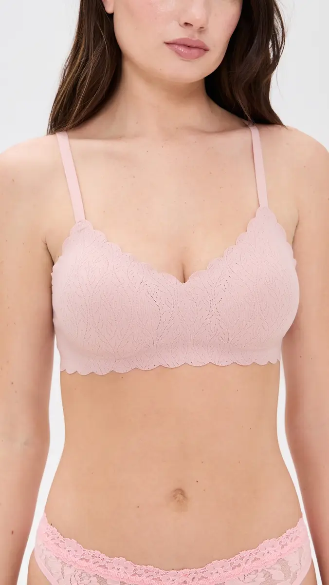 b.tempt'd by Wacoal b. tempt'd by Wacoal B. Wow'd Lace Wirefree Bra Blush Pink | Thumbnail 2 b.tempt'd by Wacoal b. tempt'd by Wacoal B. Wow'd Lace Wirefree Bra Blush Pink | Thumbnail 2