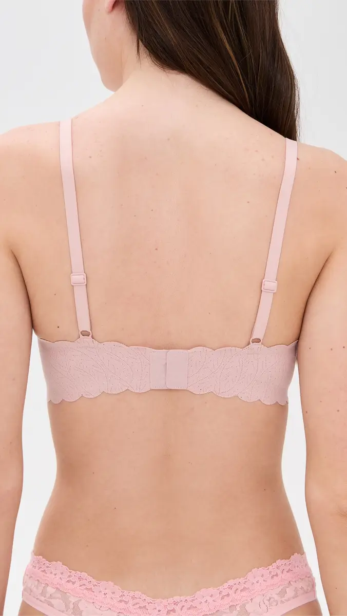 b.tempt'd by Wacoal b. tempt'd by Wacoal B. Wow'd Lace Wirefree Bra Blush Pink | Thumbnail 3 b.tempt'd by Wacoal b. tempt'd by Wacoal B. Wow'd Lace Wirefree Bra Blush Pink | Thumbnail 3