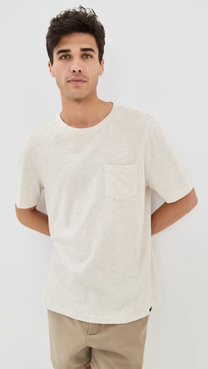 Faherty Sunwashed Pocket Tee | Thumbnail 2 Faherty Sunwashed Pocket Tee | Thumbnail 2