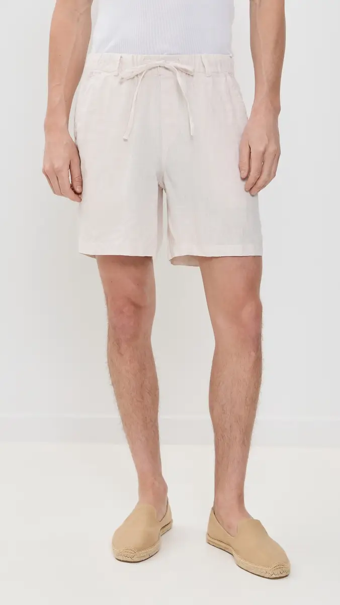 BATHER Linen Leisure Shorts 6" | Thumbnail 2 BATHER Linen Leisure Shorts 6" | Thumbnail 2
