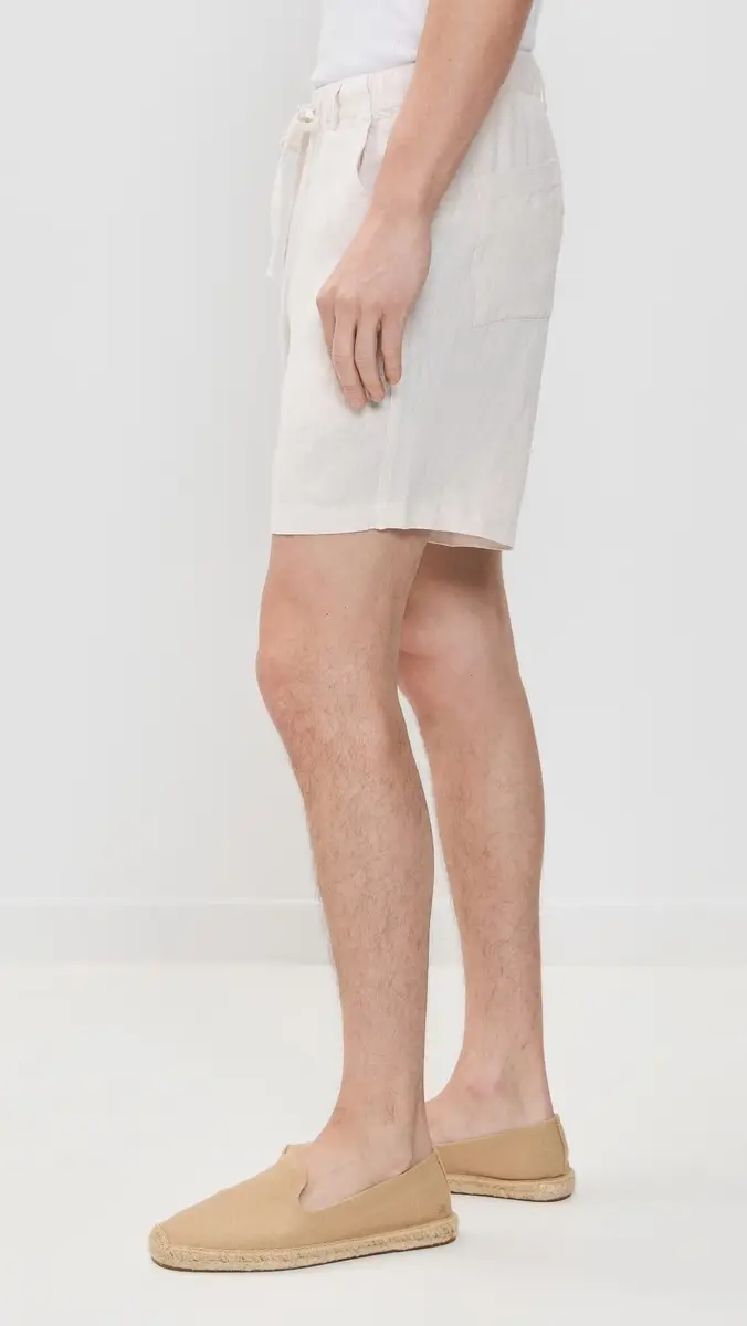 BATHER Linen Leisure Shorts 6" | Thumbnail 4 BATHER Linen Leisure Shorts 6" | Thumbnail 4