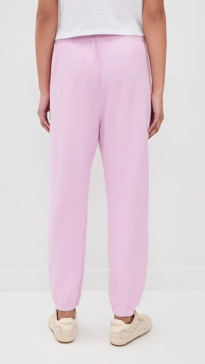 perfectwhitetee Johnny French Terry Easy Sweatpants Sugar Pink | Thumbnail 3 perfectwhitetee Johnny French Terry Easy Sweatpants Sugar Pink | Thumbnail 3