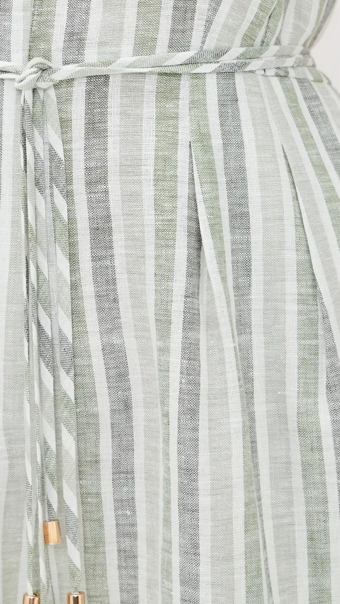 HEVRON Vivi Jumpsuit Sage Stripe | Thumbnail 6 HEVRON Vivi Jumpsuit Sage Stripe | Thumbnail 6
