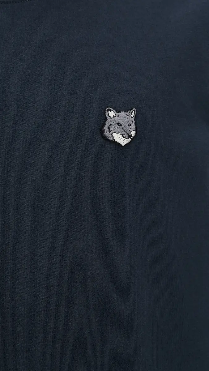 Maison Kitsuné Grey Fox Head Patch Comfort Tee | Thumbnail 6 Maison Kitsuné Grey Fox Head Patch Comfort Tee | Thumbnail 6