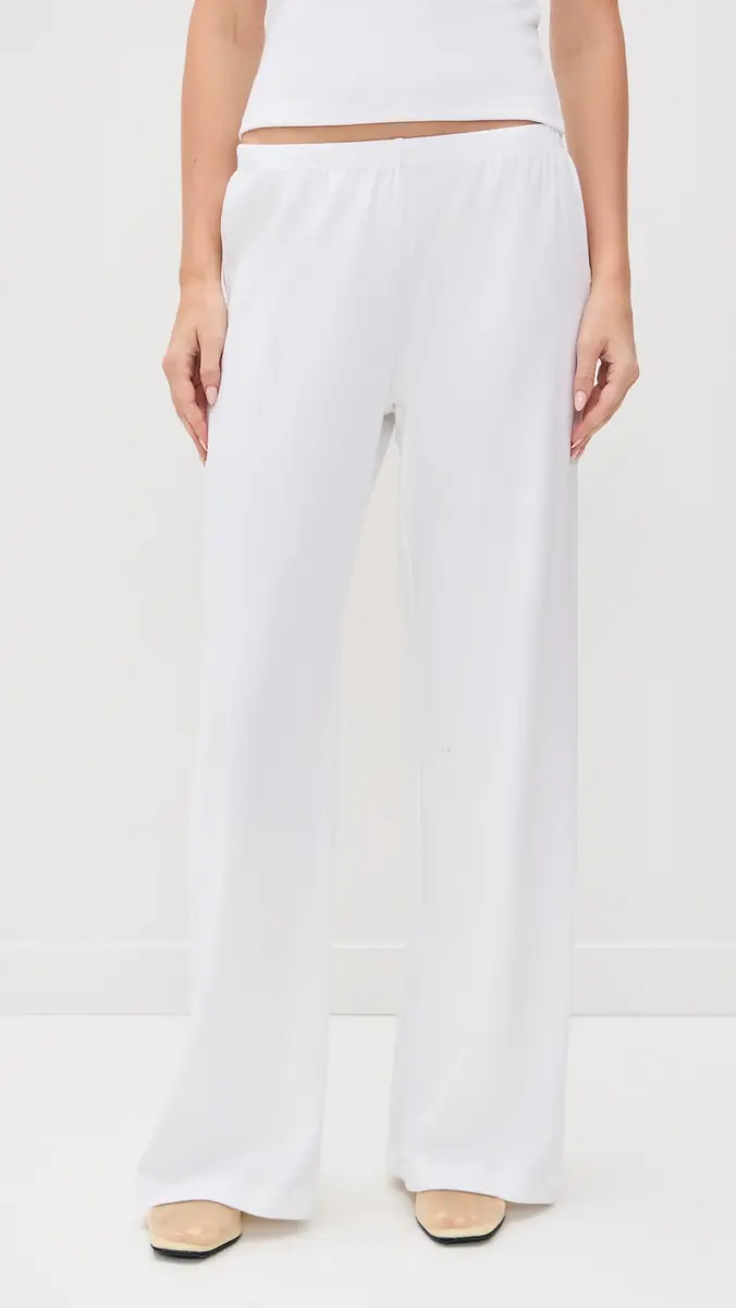 Leset Nando Lounge Pants White | Thumbnail 2