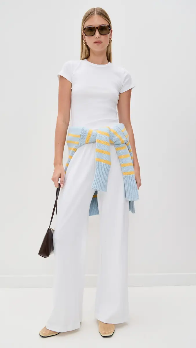 Leset Nando Lounge Pants White | Thumbnail 5