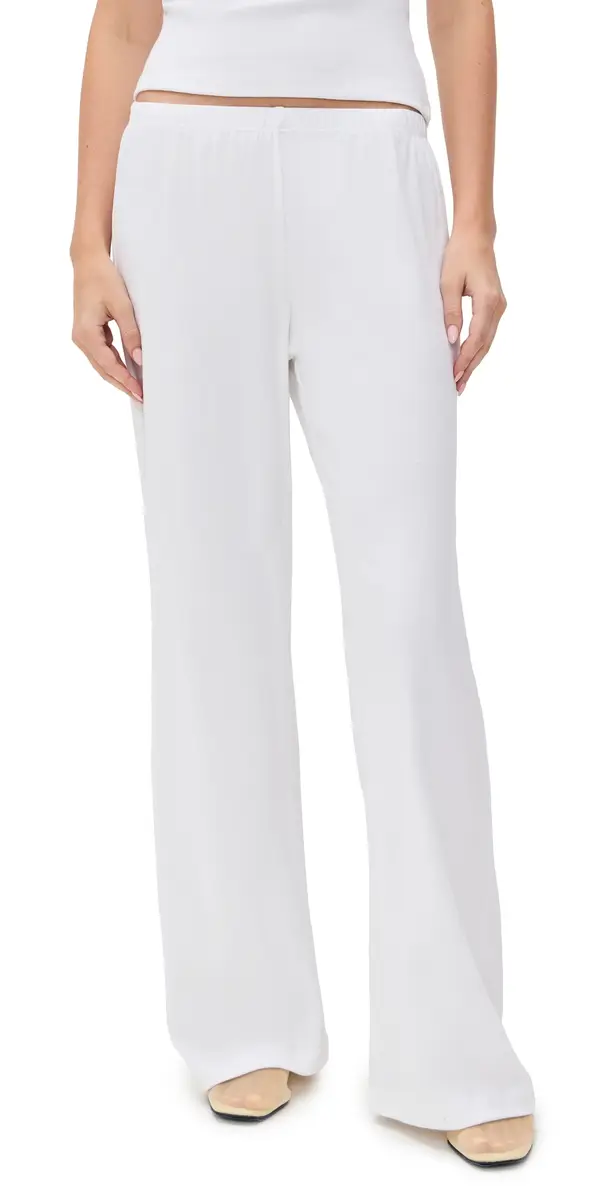 Nando Lounge Pants White Nando Lounge Pants White