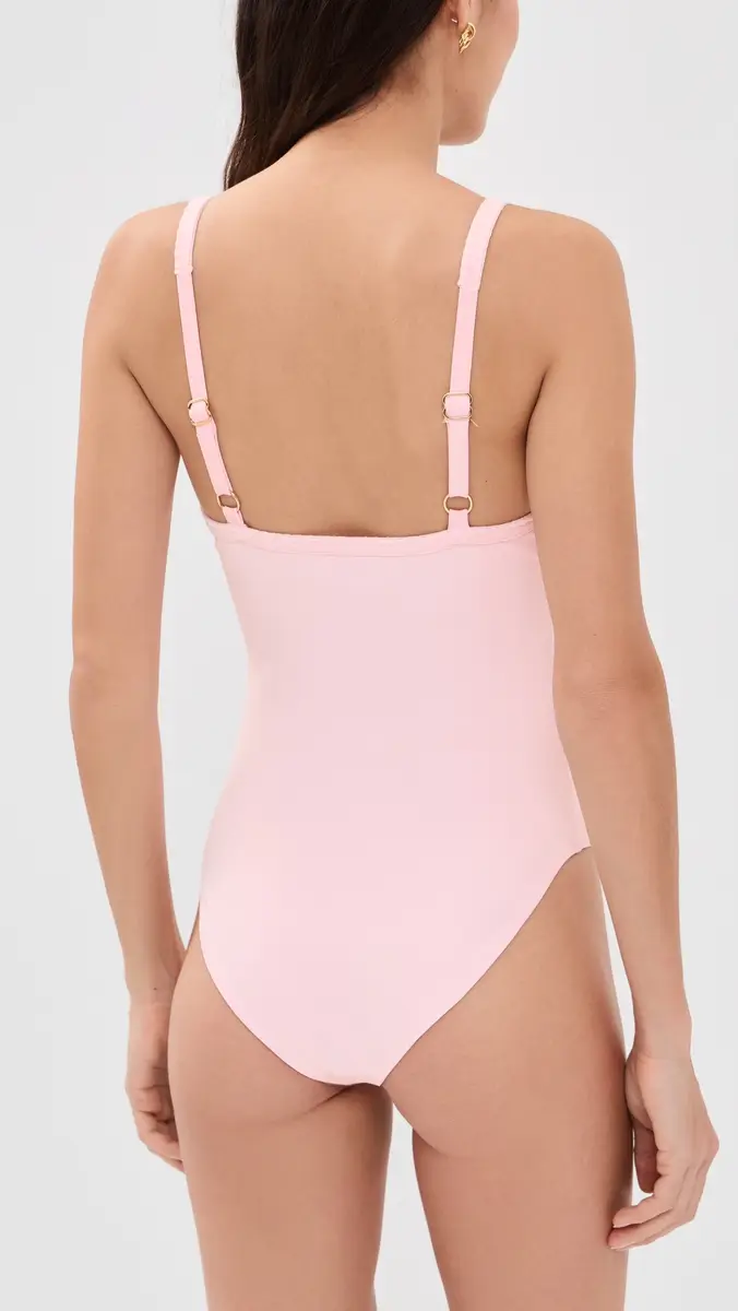 LoveShackFancy Brooksie Swimsuit Starlit Pink | Thumbnail 3 LoveShackFancy Brooksie Swimsuit Starlit Pink | Thumbnail 3