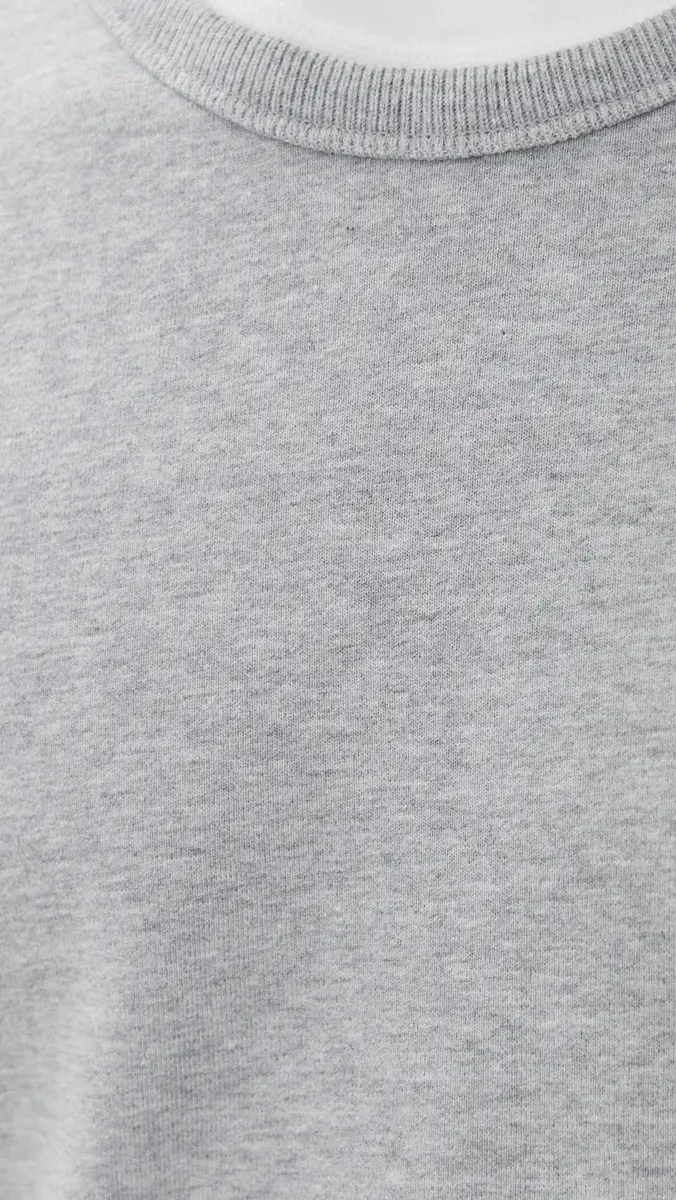 REIGNING CHAMP Mid-Weight Terry Slim Crew Neck | Thumbnail 6 REIGNING CHAMP Mid-Weight Terry Slim Crew Neck | Thumbnail 6