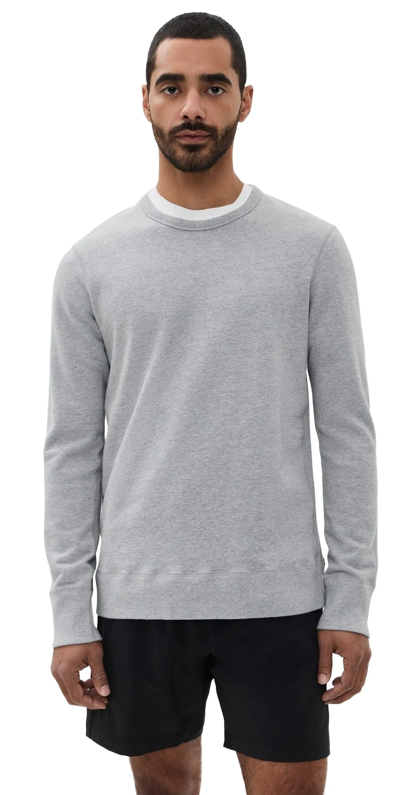 REIGNING CHAMP Mid-Weight Terry Slim Crew Neck