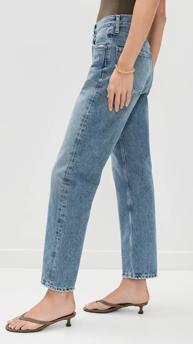 AGOLDE 90s Mid Rise Straight Jeans | Thumbnail 4