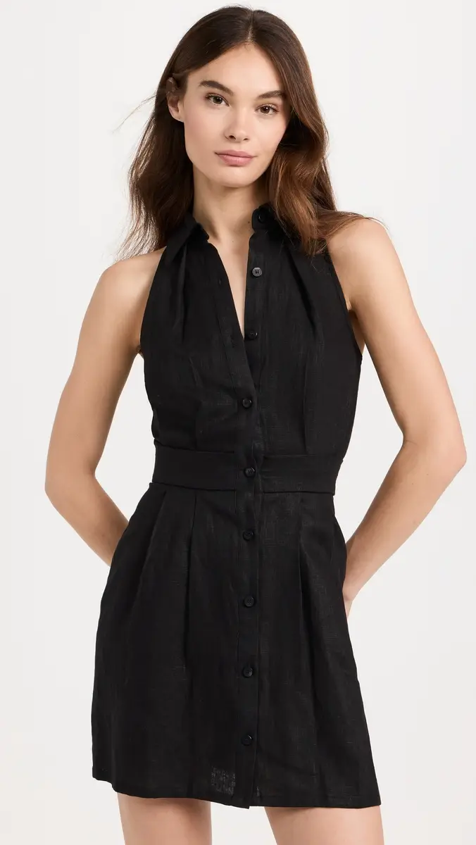 Hevron Domino Mini Dress | Thumbnail 2 Hevron Domino Mini Dress | Thumbnail 2