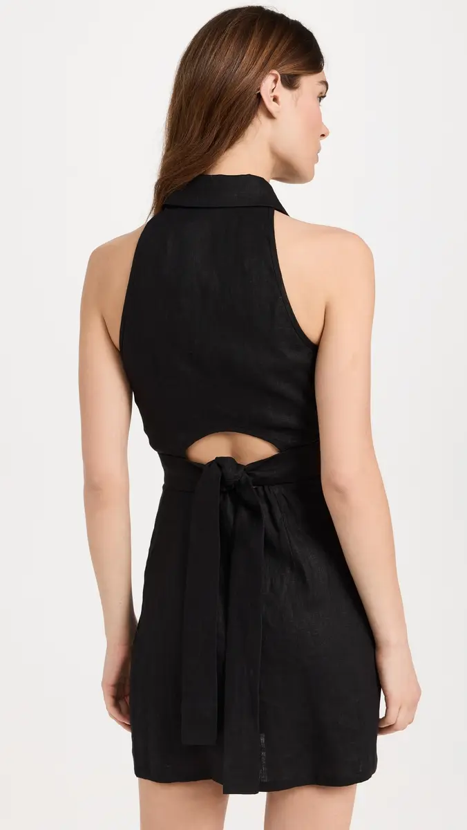 Hevron Domino Mini Dress | Thumbnail 3 Hevron Domino Mini Dress | Thumbnail 3