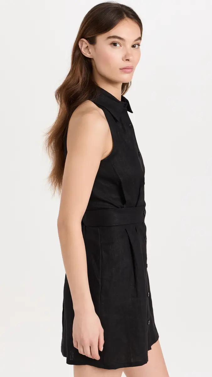 Hevron Domino Mini Dress | Thumbnail 4 Hevron Domino Mini Dress | Thumbnail 4