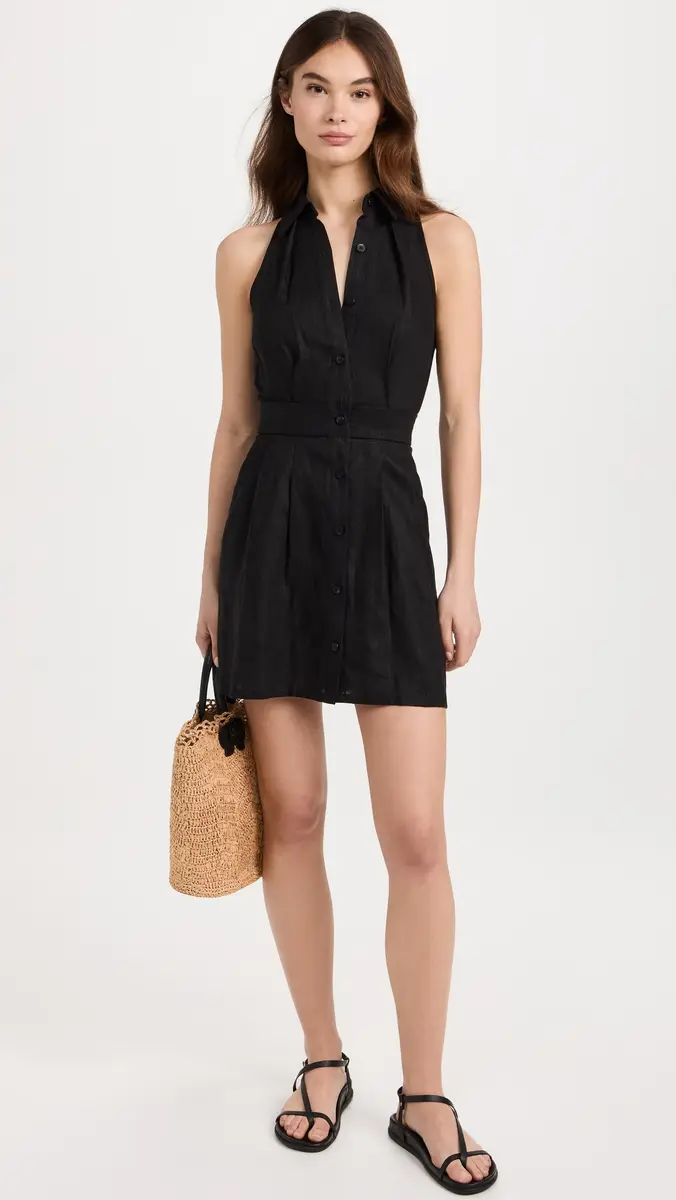 Hevron Domino Mini Dress | Thumbnail 5 Hevron Domino Mini Dress | Thumbnail 5